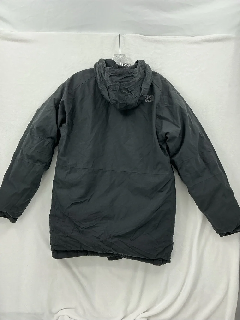 The North Face Men's Black Hooded Puffer Coat 1208